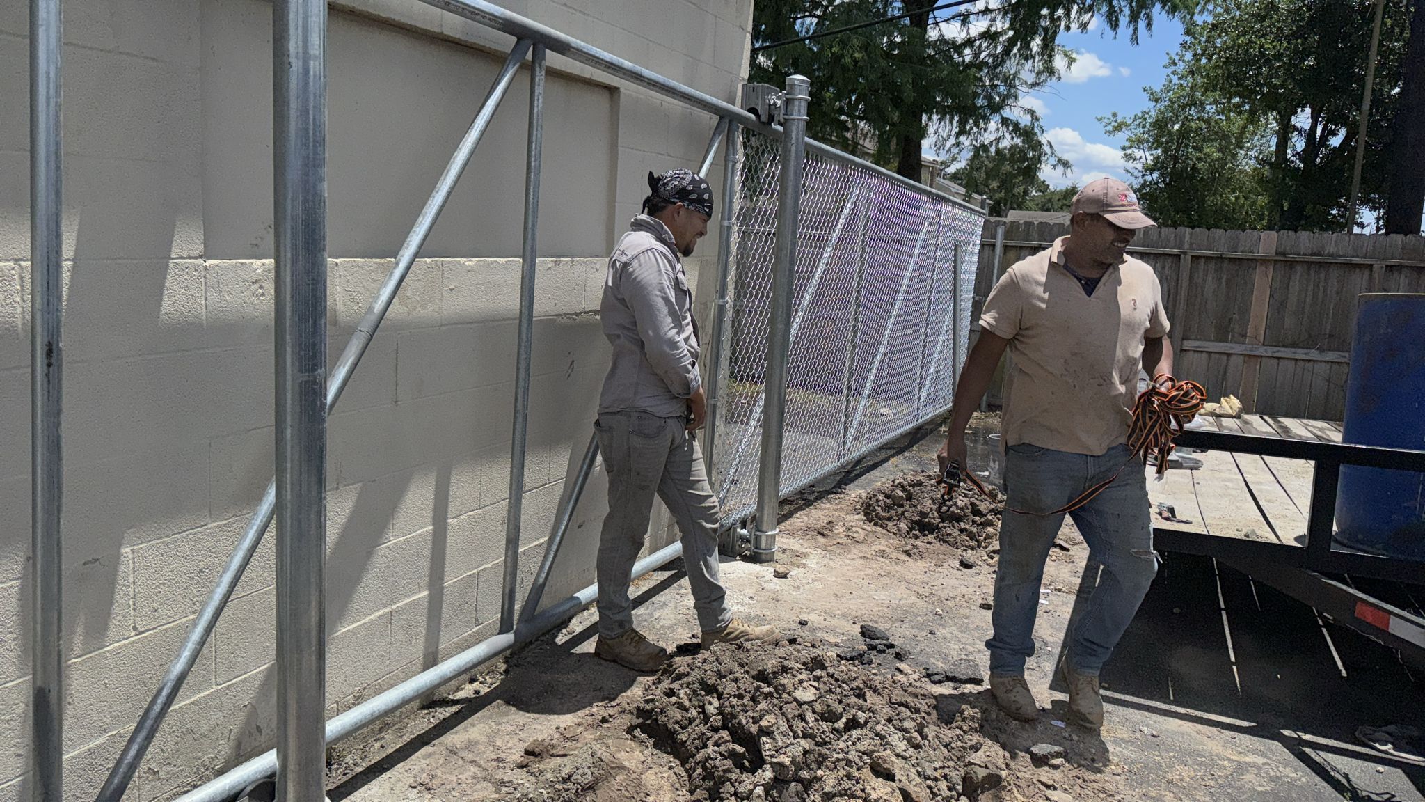 Transforming Houston Homes with Durable Chain Link Fencing